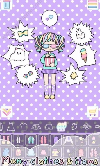 粉彩女孩换装免费版