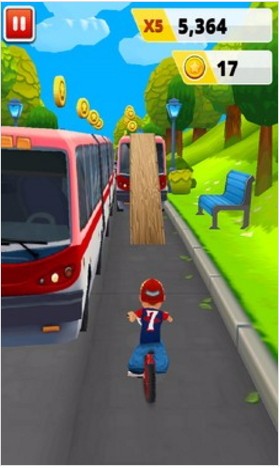 自行车跑酷破解版