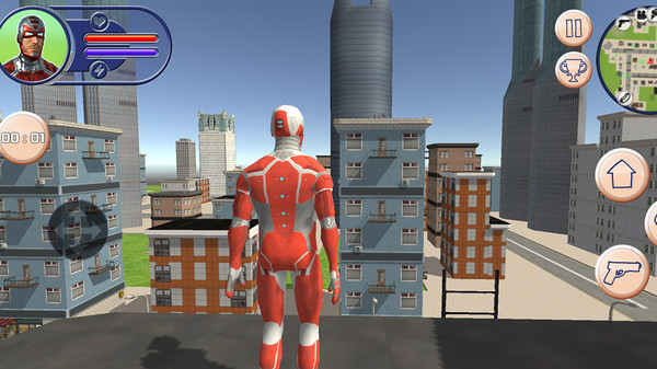 疯狂的超级英雄大赛体验服版截图2