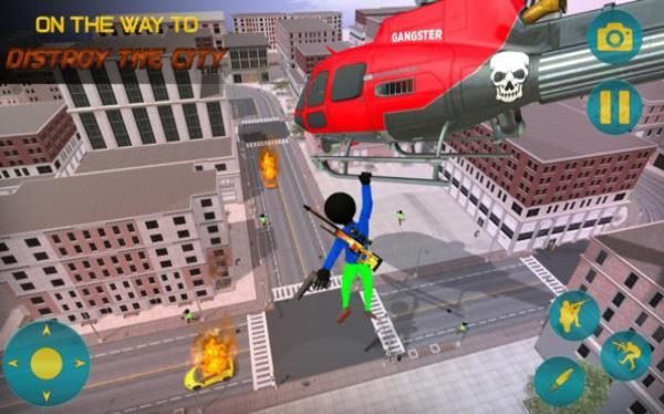 火柴人城市特工单机版截图2