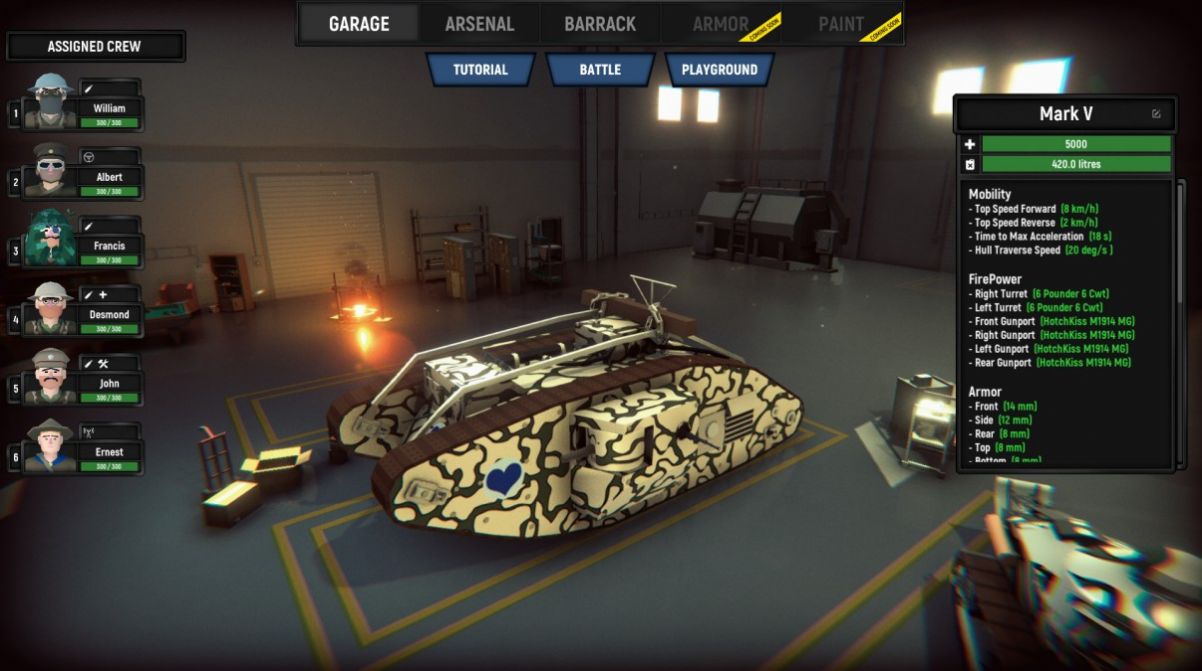 装甲战斗之王测试版