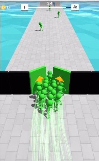 人群跑步者国际服版