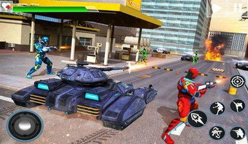 机器人街帮模拟器体验服版截图2