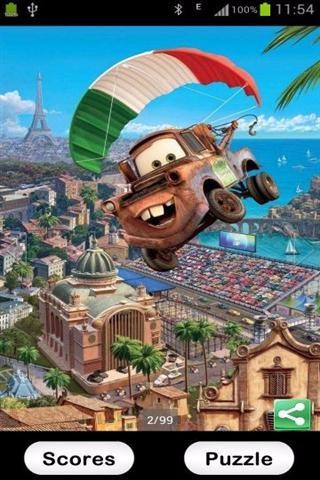 汽车总动员拼图体验服版