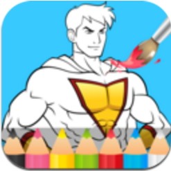 超级英雄填色官方版